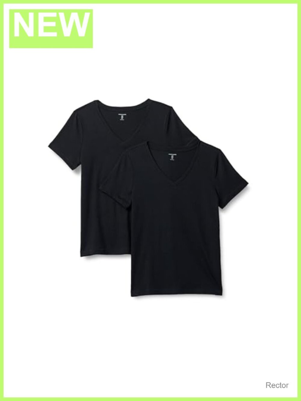 100% Cotton V-Neck Short Sleeve T-Shirt Regular Fit Tee